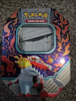 Tin of English Pokemon Cards - job lot - Bundle - bulk (roughly 500 Cards) - Image 2