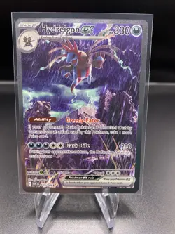 Pokémon TCG Hydreigon ex 169/086 SIR Special Illustration Rare White Flare NM - Image 1