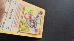 Aerodactyl 1/62 - Fossil  Unlimited - Holo Rare Pokémon Card TCG 1999 MP - Image 10