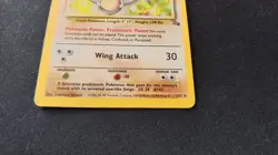 Aerodactyl 1/62 - Fossil  Unlimited - Holo Rare Pokémon Card TCG 1999 MP - Image 4
