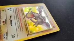 Aerodactyl 1/62 - Fossil  Unlimited - Holo Rare Pokémon Card TCG 1999 MP - Image 8