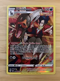 Houndoom - TG10/TG30 - Trainer Gallery Rare Card - Pokemon Brilliant Stars MINT - Image 3