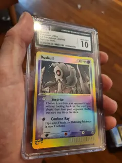 (Top Pop 4) CGC 10 GEM MINT Pokemon Ex Sandstorm Duskull 61/100 Reverse Foil - Image 1