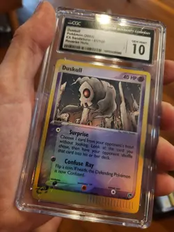 (Top Pop 4) CGC 10 GEM MINT Pokemon Ex Sandstorm Duskull 61/100 Reverse Foil - Image 6