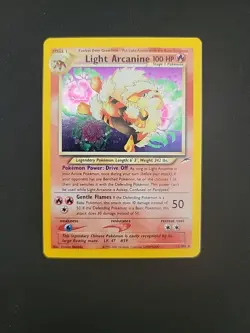 Pokemon TCG Light Arcanine 12/105 Holo Neo Destiny Unlimited - LP - Image 13