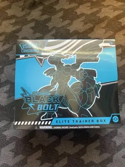 Pokemon TCG Black Bolt Elite Trainer Box ETB Sealed Brand New x1 Fast Shipping - Image 1