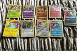 POKEMON TCG Amazing Rare Complete 9 Card Set Vivid Voltage & Shining Fates NM - Image 2