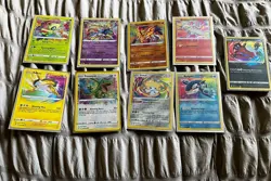 POKEMON TCG Amazing Rare Complete 9 Card Set Vivid Voltage & Shining Fates NM - Image 4