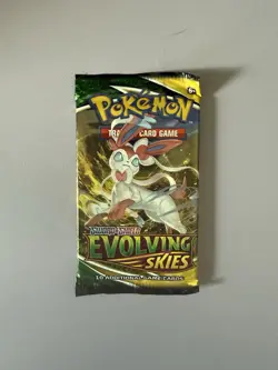 Pokemon Sword & Shield Evolving Skies Booster Pack New Sealed Sylveon Art! - Image 3