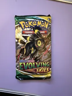 Pokemon Sword & Shield Evolving Skies Booster Pack New Sealed Umbreon Art! - Image 1