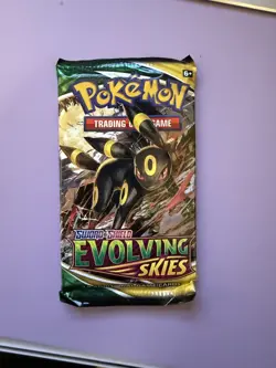 Pokemon Sword & Shield Evolving Skies Booster Pack New Sealed Umbreon Art! - Image 3
