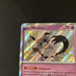 Pokémon TCG Mimikyu Scarlet & Violet: Paldean Fates 160/091 Holo Shiny Rare NM - Image 16