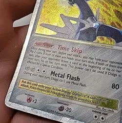 2008 Pokemon Great Encounters #105/106 Dialga LV.X Holo LP - Image 6