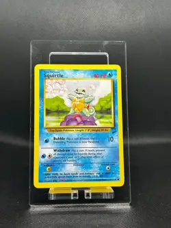 Squirtle 93/130 Common - Pokemon Base Set 2 TCG WOTC - NM/VLP - Image 1