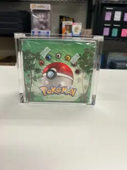 Pokemon Vintage Jungle (EMPTY) Booster Box - No Cards, with Shrink - Image 1