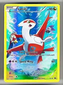 Pokémon TCG Latias XY78 Full Art Black Star Holo Promo - XY Promo - Image 1