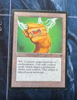 Ring of Immortals Legends MTG Magic Vintage MP - Image 1