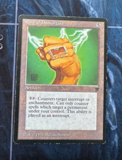 Ring of Immortals Legends MTG Magic Vintage MP - Image 3