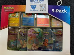 Pokémon TCG Tin Kanto Power 5 Mini Tin Box Set (Box Damage) - Image 1