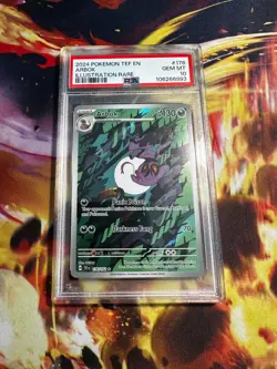 Arbok 176/162 PSA 10 Illustration Rare Temporal Forces Pokemon Card - Image 3