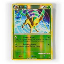 Pokemon - Leafeon Reverse Holo - 17/90 - HS Undaunted - Rare Card - - Image 1