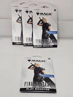 Magic The Gathering Final Fantasy Play Booster Sleeved Pack - Image 3