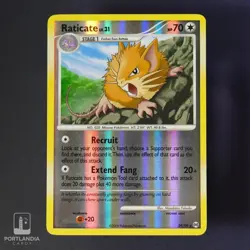 Pokemon - Raticate Reverse Holo - 29/99 - Platinum: Arceus - Rare Card - LP - Image 2