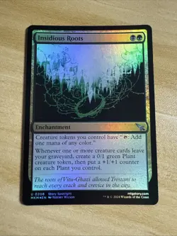 Insidious Roots - Foil MKM NM MTG - Image 1