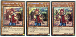 3 x DIFO-EN000 Libromancer Fire - Secret Rare 1st Edition Near Mint YuGiOh Card - Image 4