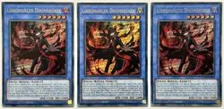 3 x BACH-EN089 Libromancer Doombroker - Ultra Rare 1st Ed Near Mint YuGiOh - Image 1