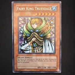 Yugioh Fairy King Truesdale WC4-001 Parallel Secret Rare MP - Image 3