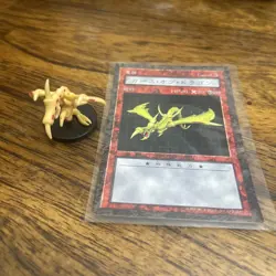 Yugioh Dungeon Dice Monsters DDM Curse Of Dragon W/ Japanese Card - Image 1