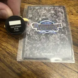 Yugioh Dungeon Dice Monsters DDM Curse Of Dragon W/ Japanese Card - Image 2
