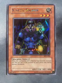 Yugioh Kinetic Soldier WC4-002 Parallel Secret Rare LP - Image 3