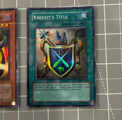 Dark Magician Knight ROD-EN001 + Knight's Title ROD-EN002 Prismatic Secret Rare - Image 7