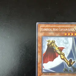 Yugioh Elemental Hero Captain Gold DP06-EN004 Rare - 1st Edition Lightly Played - Image 13