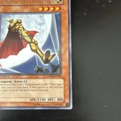 Yugioh Elemental Hero Captain Gold DP06-EN004 Rare - 1st Edition Lightly Played - Image 15