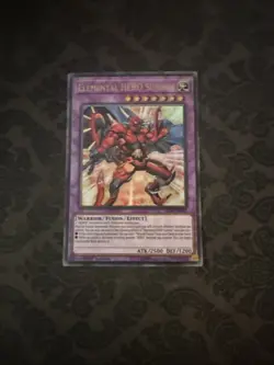 Yu-Gi-Oh! Elemental Hero Sunrise LED6-EN012 1st Edition Ultra Rare - Image 1