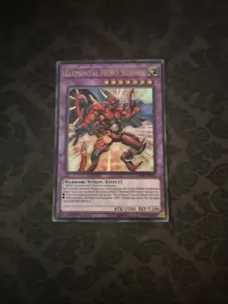 Yu-Gi-Oh! Elemental Hero Sunrise LED6-EN012 1st Edition Ultra Rare - Image 3