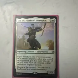 Lae'zel, Vlaakith's Champion Commander Legends: Battle for Baldur's Gate Foil - Image 1