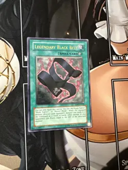 Yugioh! Legendary Black Belt TLM-EN045 Ultimate Rare Unlimited LP - Image 1