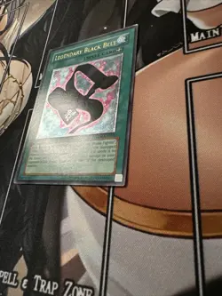 Yugioh! Legendary Black Belt TLM-EN045 Ultimate Rare Unlimited LP - Image 3