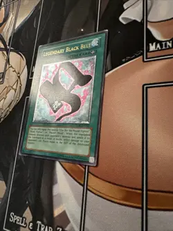 Yugioh! Legendary Black Belt TLM-EN045 Ultimate Rare Unlimited LP - Image 9