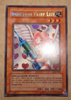 Yu-Gi-Oh! Injection Fairy Lily Lod-100 Legacy of Darkness Unlimited - Image 1