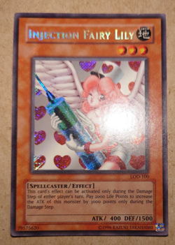 Yu-Gi-Oh! Injection Fairy Lily Lod-100 Legacy of Darkness Unlimited - Image 3