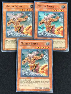 YUGIOH MASTER MONK TLM-EN020 SUPER X3 NM - Image 1