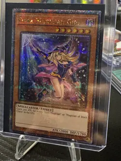 Yu-Gi-Oh TCG Quarter Century Stampede Dark Magician Girl RA04-EN107 Stamped 25th - Image 3