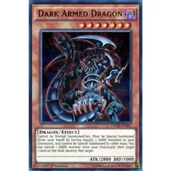 Yugioh Dark Armed Dragon DUSA-EN067 Ultra Rare 1st Ed NM - Image 1