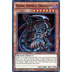 Yugioh Dark Armed Dragon DUSA-EN067 Ultra Rare 1st Ed NM - Image 2