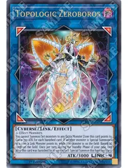 Yugioh - Topologic Zeroboros (Ultra Rare) (1st Edition) - SDRR-EN041 P - Image 1